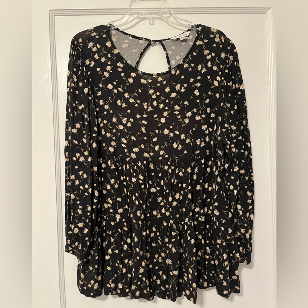 American Eagle Floral Blouse